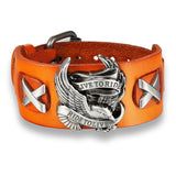 Punk Skull Retro Leather Bracelet Men Women