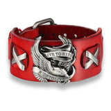 Punk Skull Retro Leather Bracelet Men Women