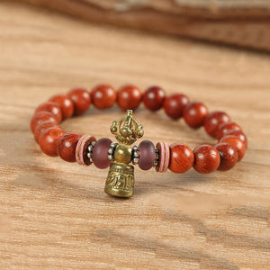 Tibetan Buddhism Pagoda King Kong Bell Bracelet