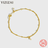 925 Silver Baroque Pearl Bracelet for Girlfriend Jewelry