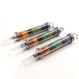 7 Chakra Crystal Bottle Wand Pendulum Pendant