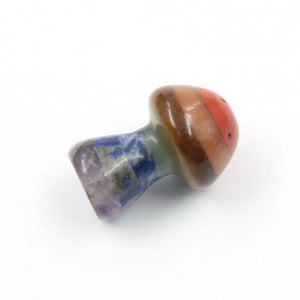 7 Chakras Natural Crystals Mushroom Home Decoration Gift