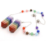 Colorful Pyramid Pendant Chakra Balance Pendulum