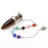 YJXP Cone Bullet Pendulum Chakra Stone Pendant