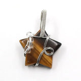 YJXP Hexagram Star of David Healing Crystal Pendant