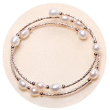 14K Pearl Bracelet for Women's Weddings