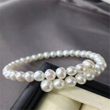 Women's Freshwater Pearl Charm Bracelet