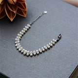 Freshwater Pearl Charm Bracelet for Women Gift