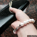 Women's Round Pearl bracelet Bracelet Anniversary Gift Jewelry