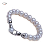 Women's Round Pearl bracelet Bracelet Anniversary Gift Jewelry