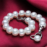 Women's Round Pearl bracelet Bracelet Anniversary Gift Jewelry