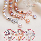 Natural Pearl Bracelet Women's S925 - Gift for Her