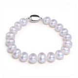 Natural Freshwater Pearl Bracelet White/Purple/Pink/Black