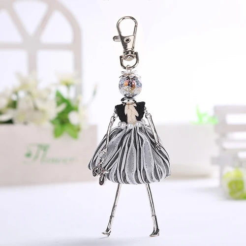 Doll Baby Keychain Women Car Pendant Girl Bag Key Chains