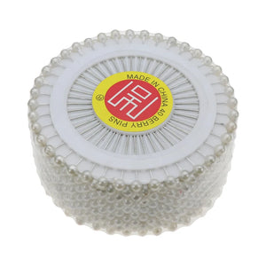 12Pcs Colorful Round Head Clothing Pearl Pin Needle DIY Sewing Pin