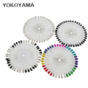12Pcs Colorful Round Head Clothing Pearl Pin Needle DIY Sewing Pin