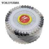 12Pcs Colorful Round Head Clothing Pearl Pin Needle DIY Sewing Pin
