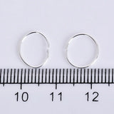 20PCS 925 Silver Nose Stud Hoop Ring Body Piercing Jewelry