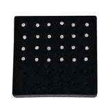 24PCS 925 Sterling Silver Crystal 2mm Nose Stud Ring Body Piercing Jewelry