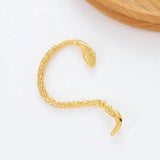 Punk Style Clip Earrings Snake Shape Metal Ear Hook Jewelry Gift