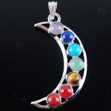 Moon Pendant Charm Jewelry for Healing Reiki Chakra Meditation