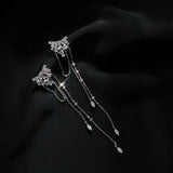 925 Sterling Silver Tassel Drop Dangle Earrings for Women
