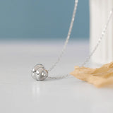 925 Silver Chain Necklace with Shell Pendant YMN195