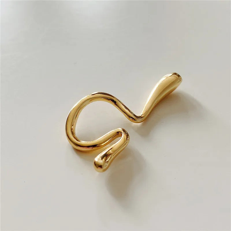 925 Sterling Silver Ear Cuff for Women Clip Earrings without Piercing