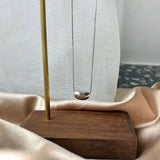 925 Sterling Silver Chain Necklace Women Korea Bean Choker YMN201
