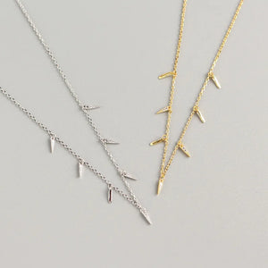 925 Sterling Silver Geometric Necklace for Women YMN204