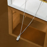 925 Sterling Silver Clavicle Necklace for Women YMN216