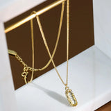925 Sterling Silver Clavicle Necklace for Women YMN216