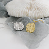 925 Silver Necklace Women Irregular Pendant Fine Jewelry Gift