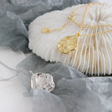 925 Silver Necklace Women Irregular Pendant Fine Jewelry Gift