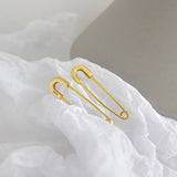 925 Sterling Silver Pin Stud Earrings Korea INS Brinco YME539