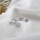 925 Sterling Silver Drop Earrings for Women Zircon Dangle Earing YME185