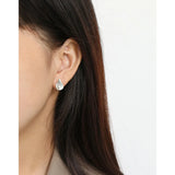 925 Sterling Silver Stud Earrings for Women Fine Jewelry YME915