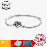 YPAY Bracelet Luxe Real Silver 925 Jewelry for Men