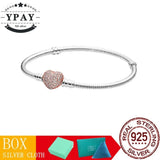 YPAY Bracelet Luxe Real Silver 925 Jewelry for Men