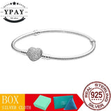 YPAY Bracelet Luxe Real Silver 925 Jewelry for Men