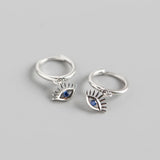 Korea INS 925 Sterling Silver Zircon Earrings YME629
