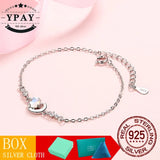 Moonstone S925 Bracelet Diamond Star Moon Gift
