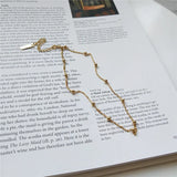925 Silver Bead Choker Necklace Women Jewelry YMN151