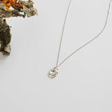 925 Silver Geometric Pendant Necklace for Women YMN099