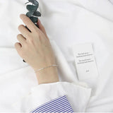 925 Silver Snake Chain Bracelet for Women YMB016