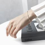 925 Silver Snake Chain Bracelet for Women YMB016