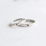 Sun and Moon Adjustable Couple Rings Set YMR1187