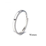 Sun and Moon Adjustable Couple Rings Set YMR1187