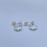 YTSED01 Logo Sterling Silver Earrings Jewelry Holiday Gift