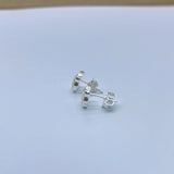 Logo Hot Sterling Silver Earrings Holiday Gift